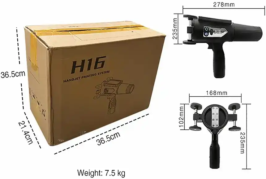 Large character inkjet systems logistics supply chain visibility